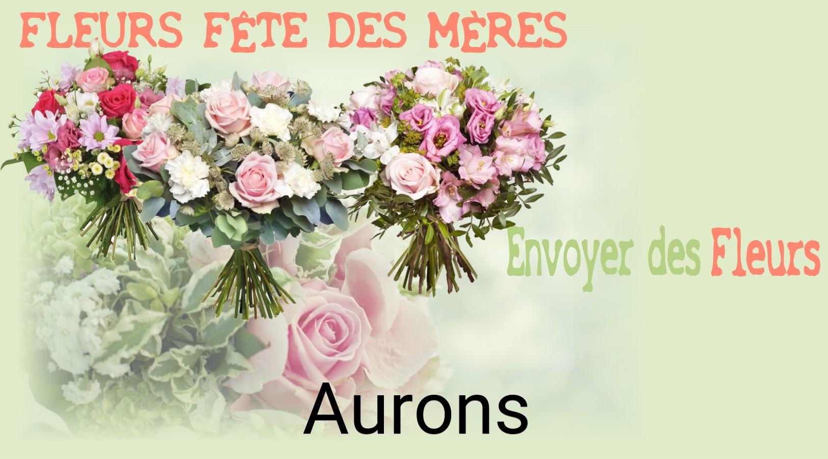 Bouquet de Fête des Mères livré à Aurons