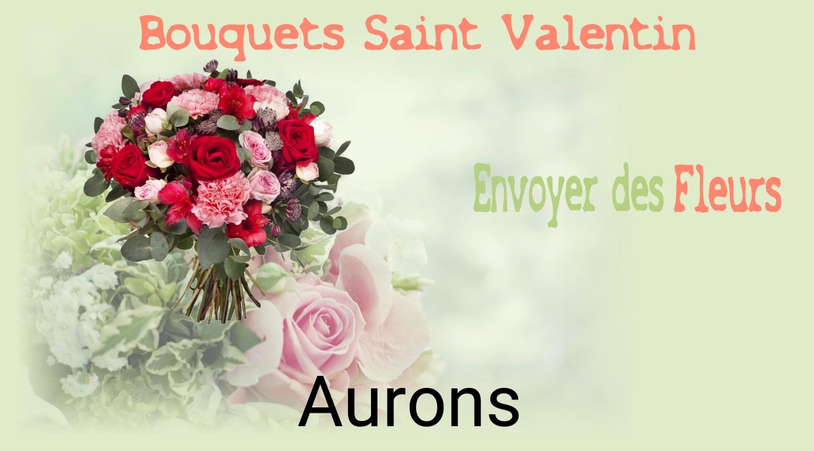 Roses de Saint-Valentin livrées à Aurons